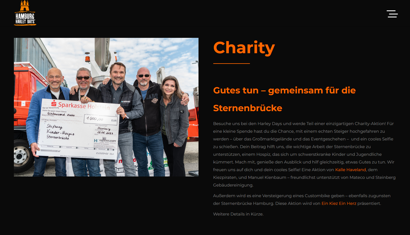 Steinberg Gebäudereinigung Charity